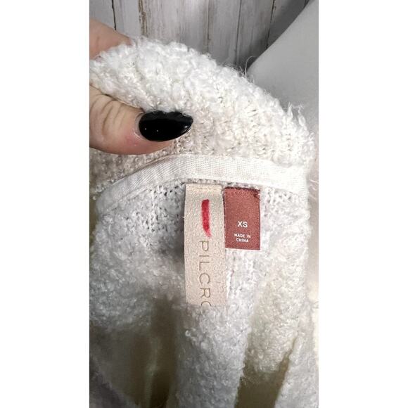 Anthropologie Pilcro Women's XS Ivory V-Neck Tunic‎ Sweater Casual - Picture 6 of 6